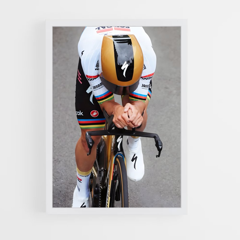 Poster Le Cycliste Urbain – affiche Cyclisme (vue 3)